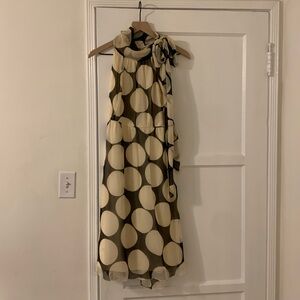 Silk vintage Diane von Furstenberg polka dot dress